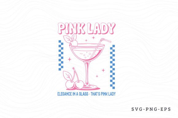 Download Pink Lady, Summer Cocktail SVG PNG - Svg Collection