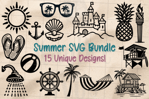 Download Summer SVG Bundle - Svg Collection