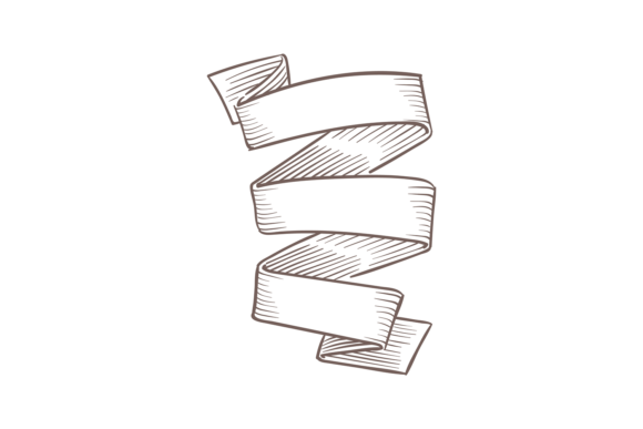 Download Sketch Vintage Banner. Hand Drawn Curved - Sketch Collection