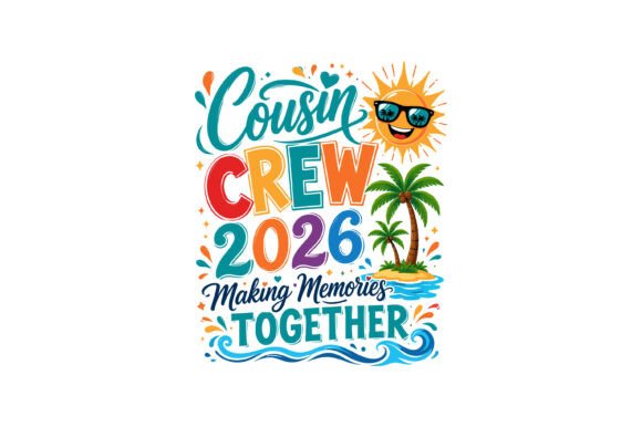 Download Cousin Crew 2026 Family Trip SVG - Svg Collection