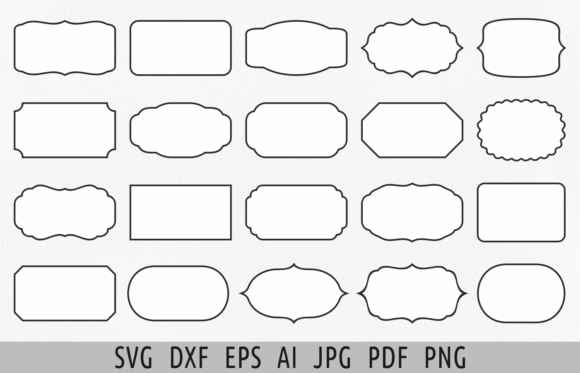 Download Label Shapes Svg Custom Label Svg Bundle - Svg Collection