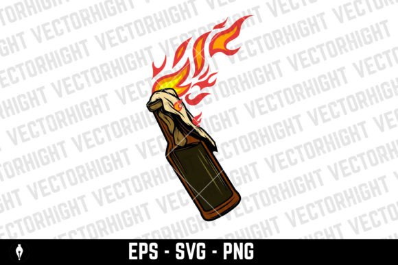 Download Illustration of Molotov Cocktail Svg - Svg Collection
