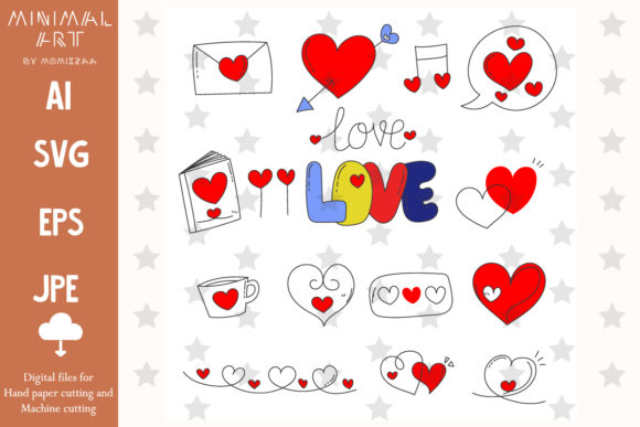 Download Hearts Doodle Valentine Svg Clip-art - Svg Collection