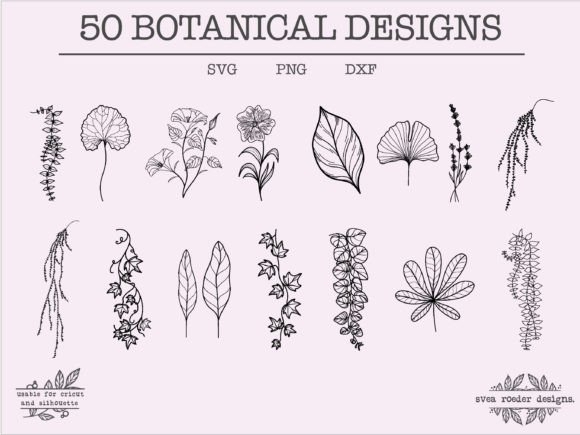 Download 50 Floral Lineart Svg Wildflowers Svg| - Svg Collection