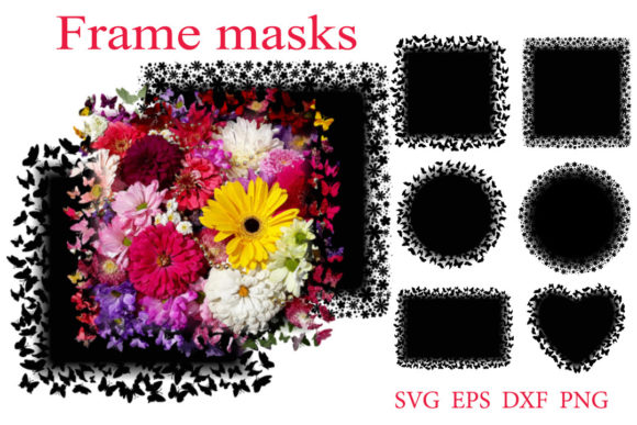 Download Decorative Frames-masks. PNG, SVG. - Svg Collection