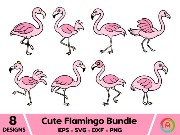 Download Cute Flamingo Svg Bundle - Svg Collection