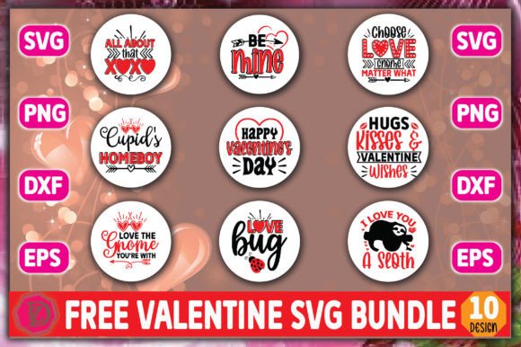 Download Free Valentine SVG Bundle - Svg Collection