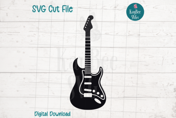 Download Electric Guitar SVG Cut File - Svg Collection