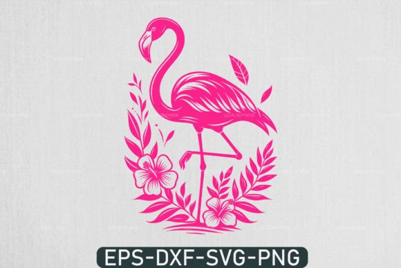 Download Pink Flamingo Svg, Cute Summer Svg - Svg Collection