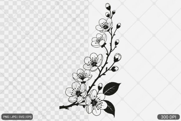 Download Cherry Blossom SVG PNG - Svg Collection