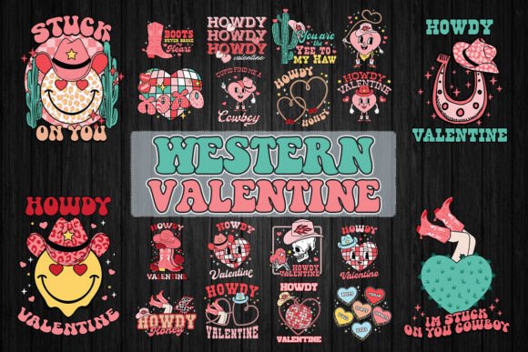Download Howdy Western Valentine SVG Bundle - Svg Collection