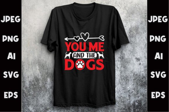 Download Dog Valentine Svg T- Shirt Design - Svg Collection